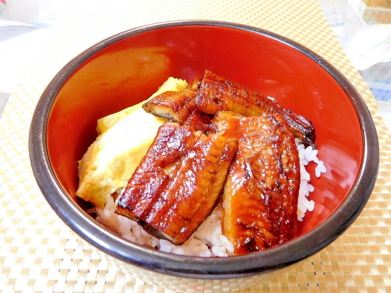 鰻と卵焼きどんぶり