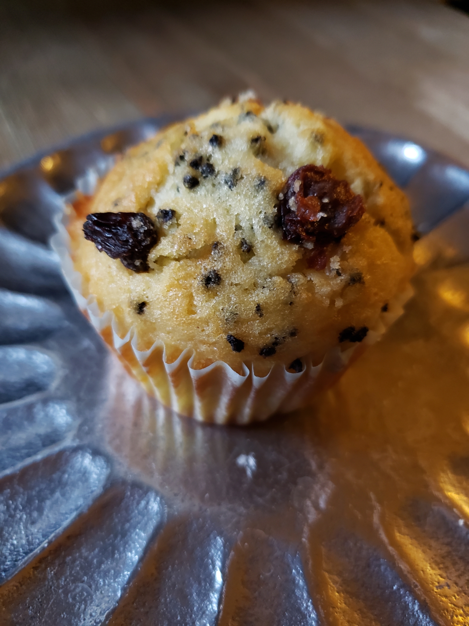 米粉で作る♪レーズンと紅茶のマフィン