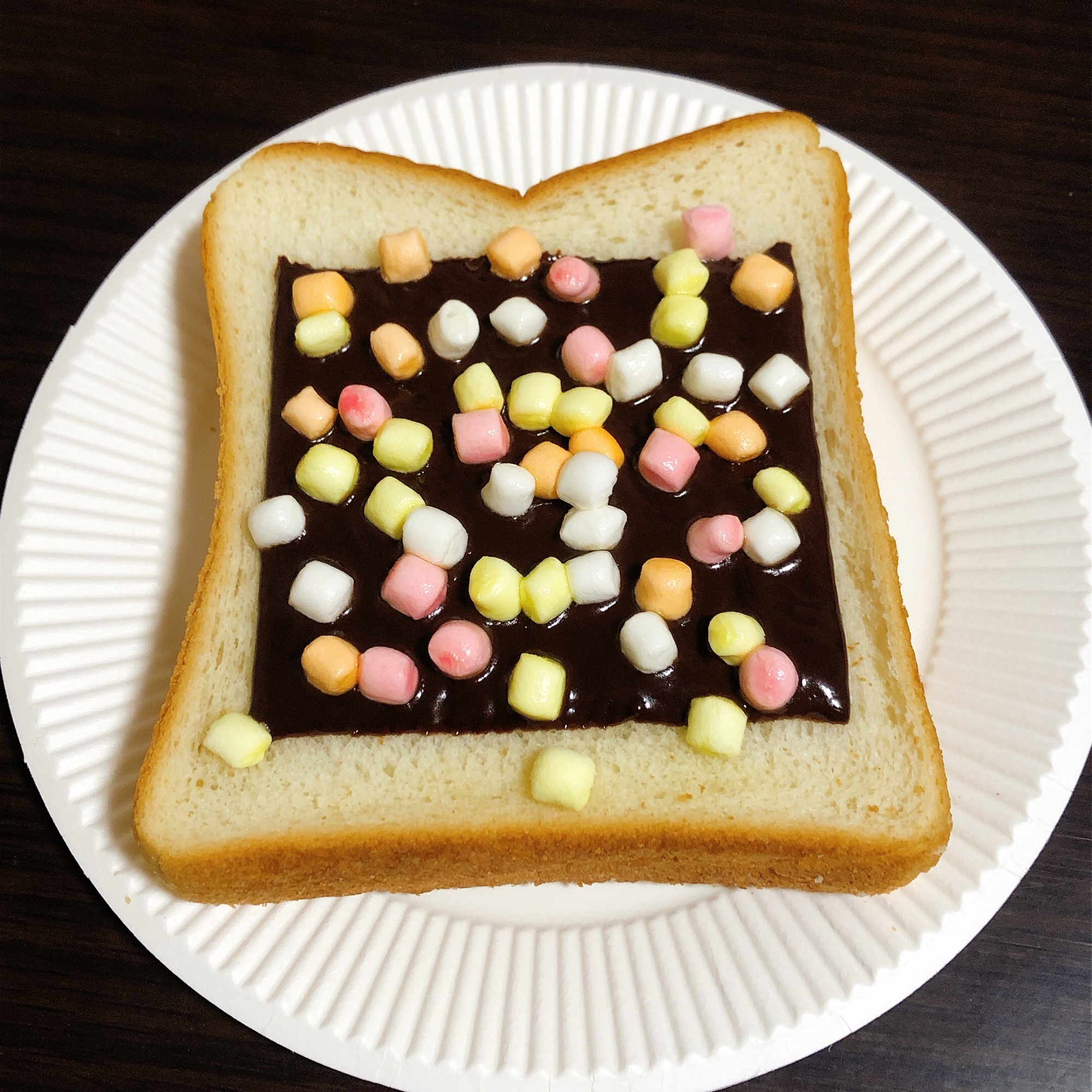 チョコマシュマロトースト