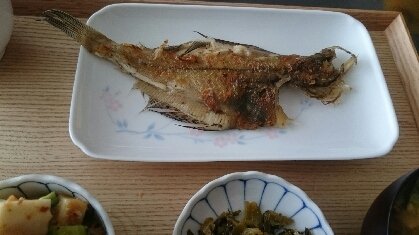 サバじゃないけどフライパンで簡単に干物がしたくて、ふっくらのワードに惹かれて作ってみました！
確かにふっくら♡簡単だしぱぱっとできちゃいました。
