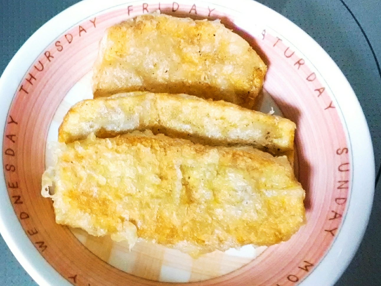 天ぷら粉で簡単薩摩芋の天ぷら