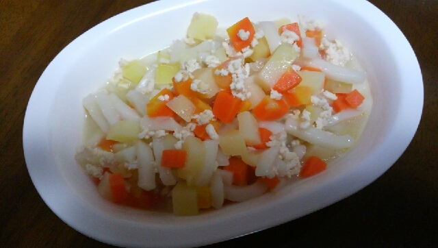 離乳食中期 具だくさんうどん レシピ 作り方 By そら7172 楽天レシピ