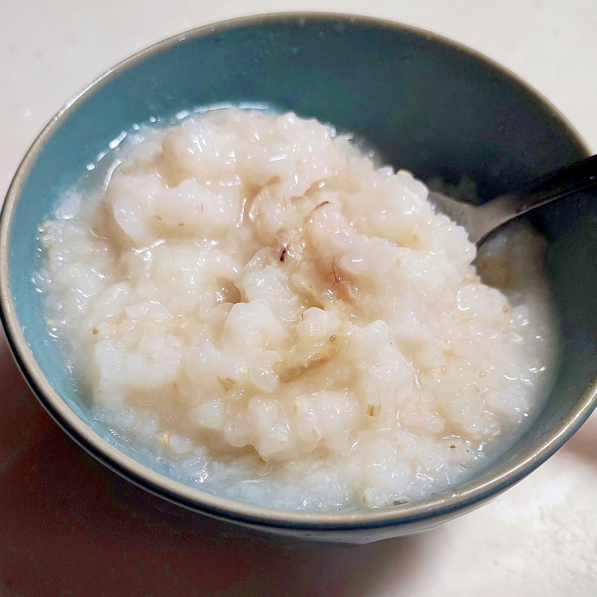 ごはんから作る☆鶏手羽先の中華がゆ