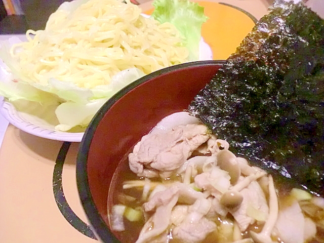 市販のつけ麺をワンランクアップ♪美味しい醤油つけ麺