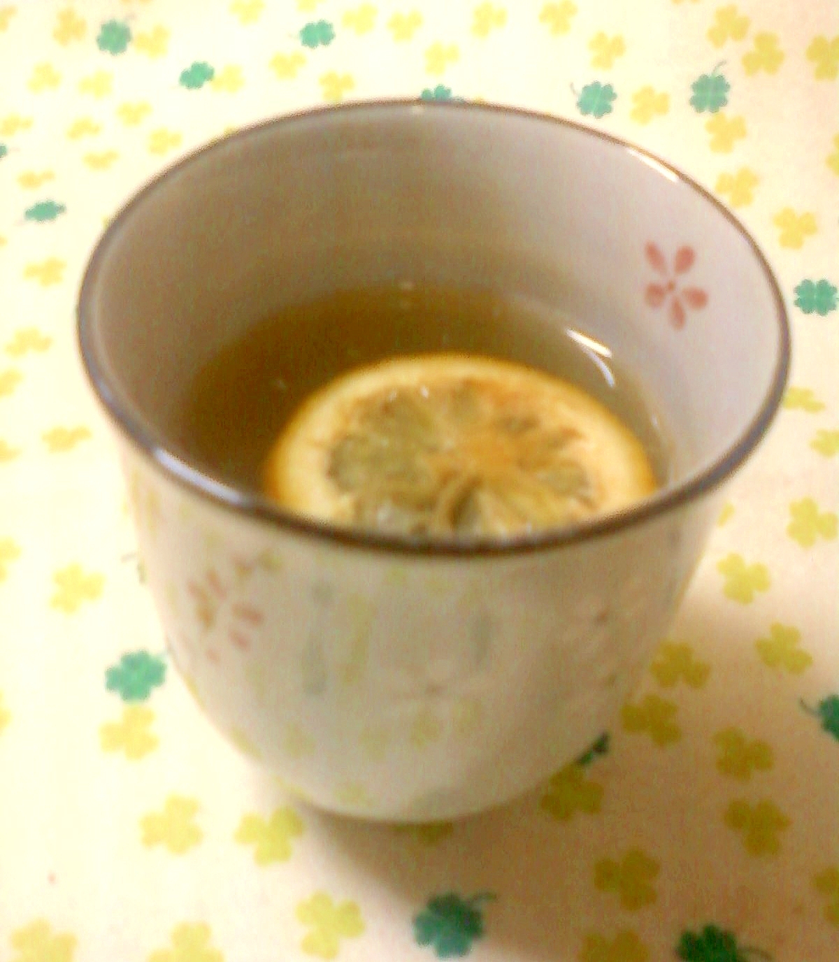 ☆風邪に効果アリかも☆蜂蜜漬けレモン緑茶☆*:・☆