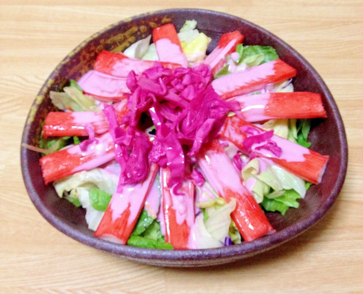 サンシャインサラダドレッシングのレシピ