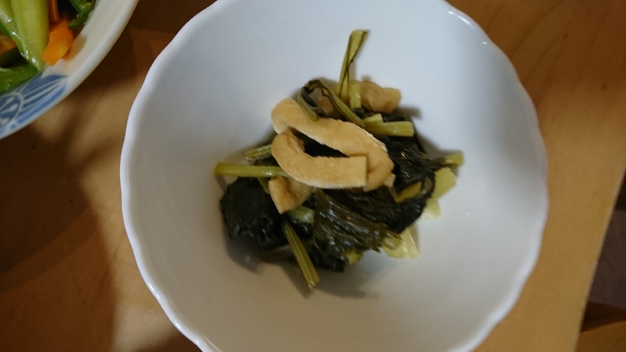 小松菜の出汁煮