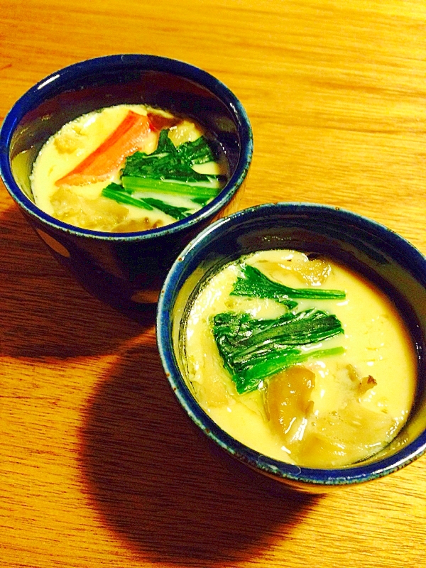 白だしで!簡単茶碗蒸し