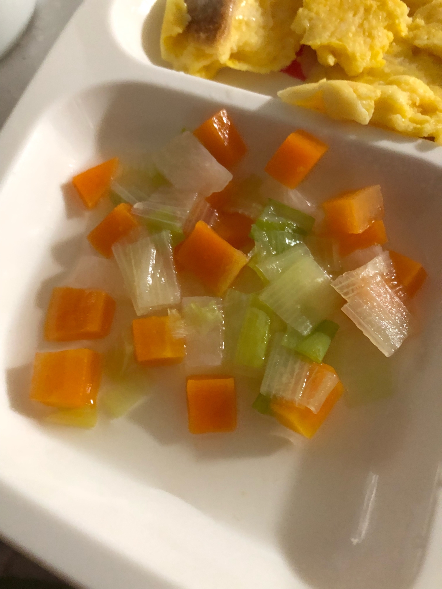 【離乳食完了期】ねぎと根菜の煮物