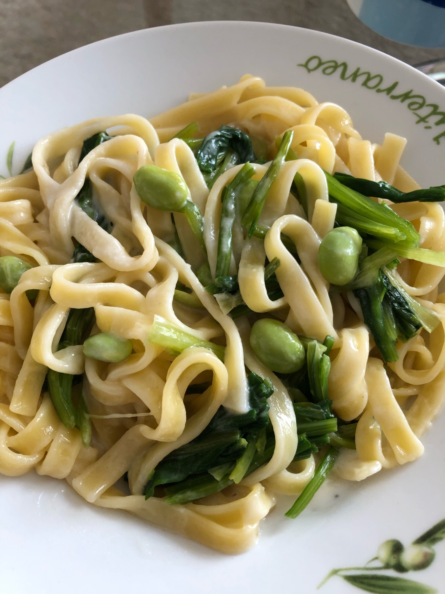 枝豆とほうれん草のレモンクリームパスタ レシピ 作り方 By ぺっころり 楽天レシピ 枝豆とほうれん草のレモンクリームパスタ レシピ 作り方 By ぺっころり 楽天レシピ