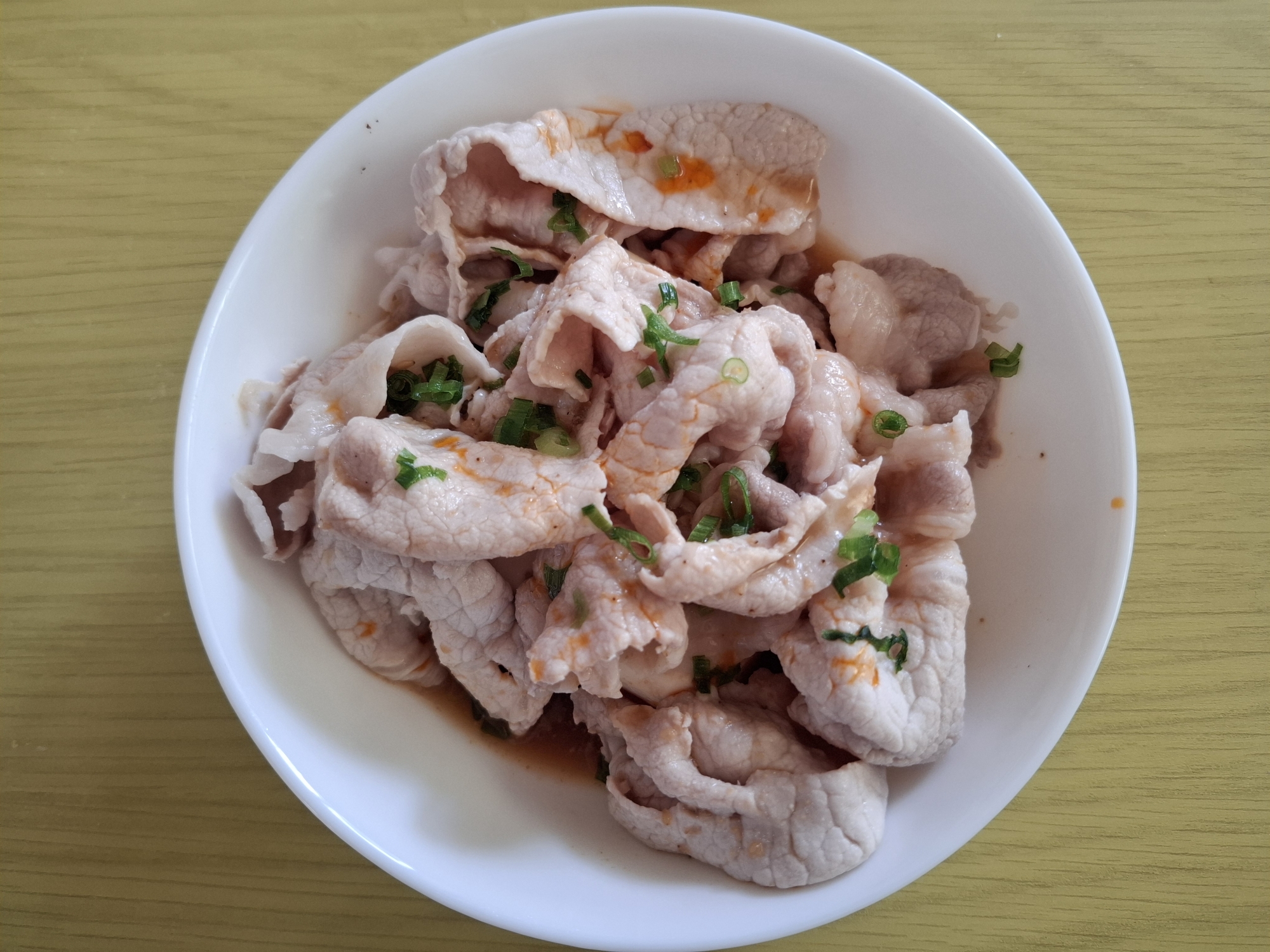 豚バラ冷しゃぶ豆腐