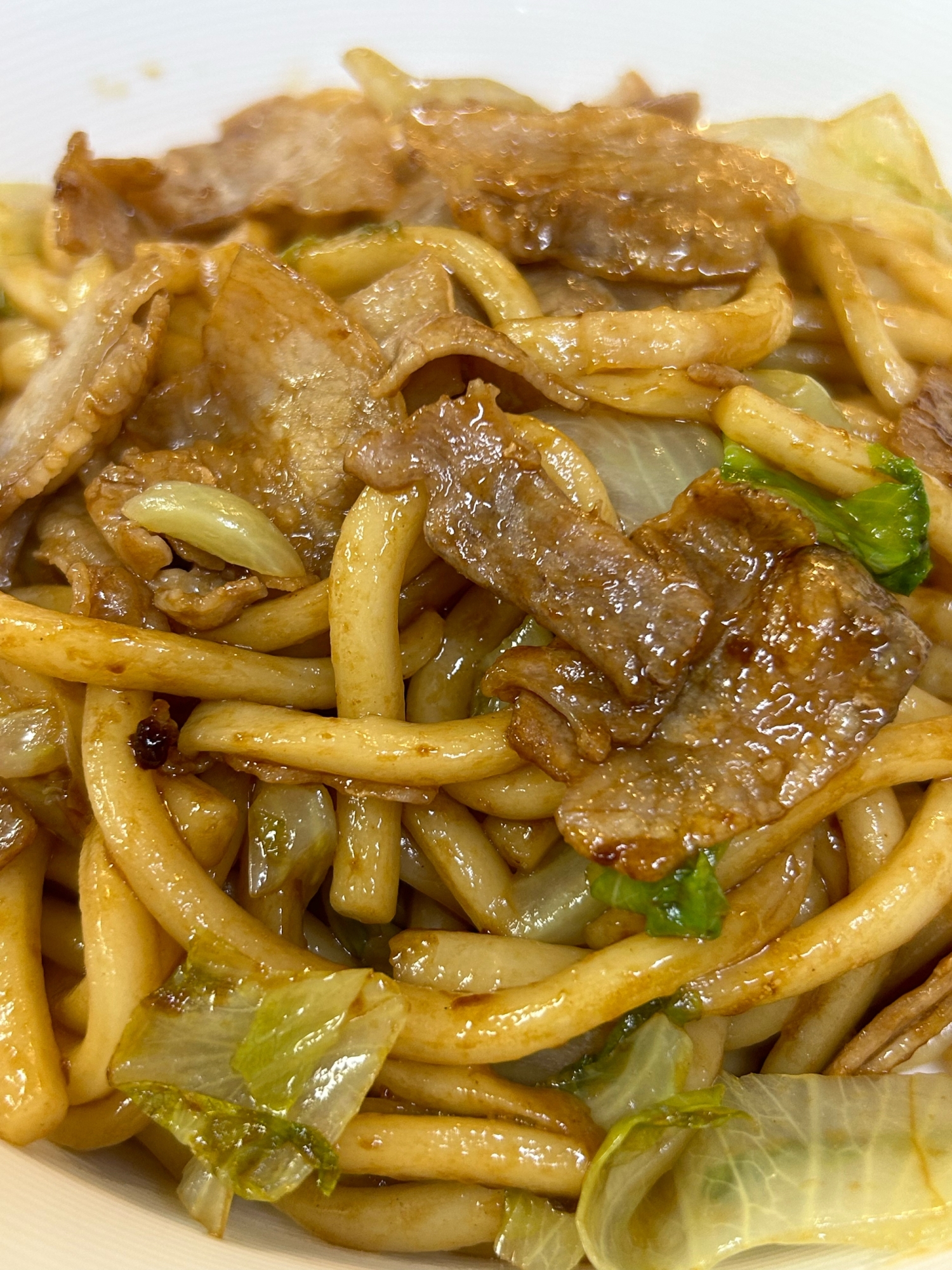 子供も大好き！☆カレー焼きうどん☆