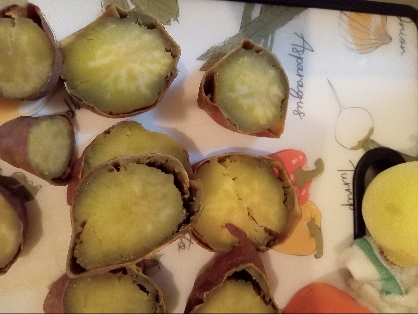 炊飯器で簡単♪ねっとり甘い焼き芋で本格スイーツ