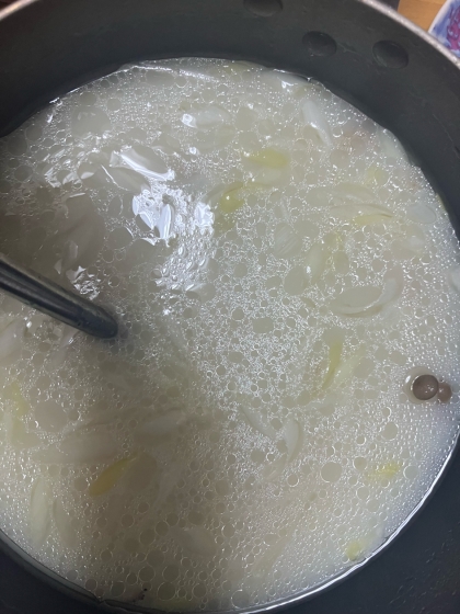 肉団子と卵豆腐の中華スープ