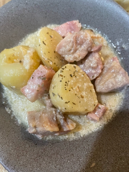 ホクホク幸せ♪じゃがいもと鶏肉のクリーム煮