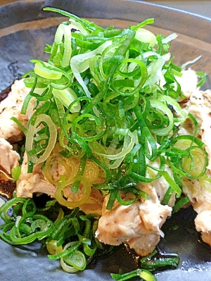 炊飯器で簡単 ご飯と一緒に蒸し鶏の ねぎポン レシピ 作り方 By ゴールデンアルジータ 楽天レシピ