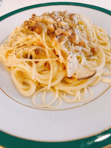 生クリームなし 濃厚きのこクリームスパ レシピ 作り方 By 京たまご86 楽天レシピ