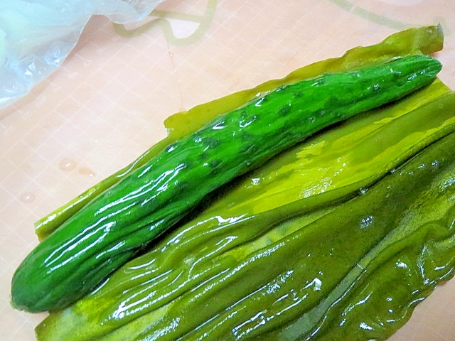 きゅうりの昆布締め