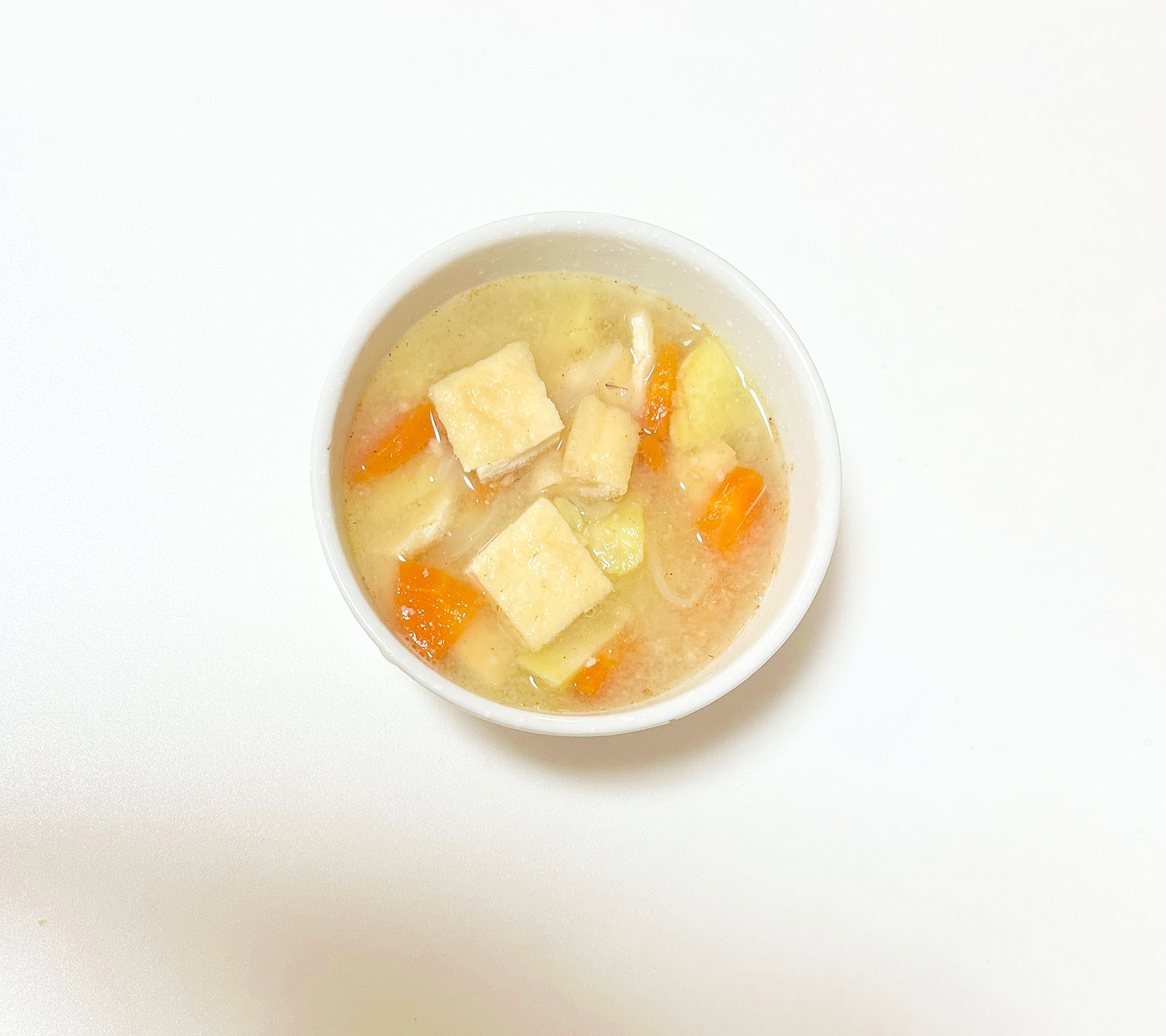 簡単油揚げのみそ汁