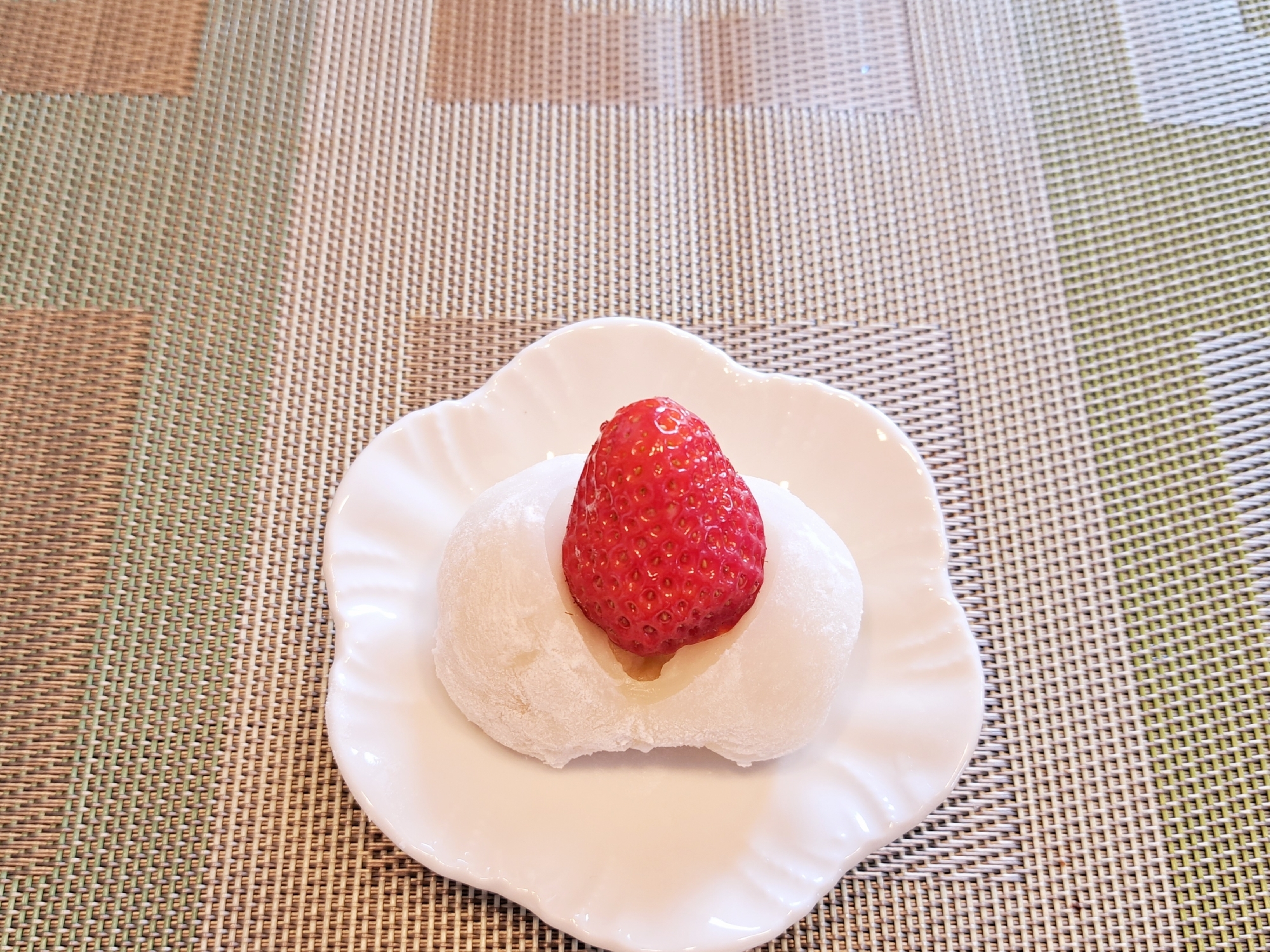 簡単手作り！白あんで作る！いちご大福