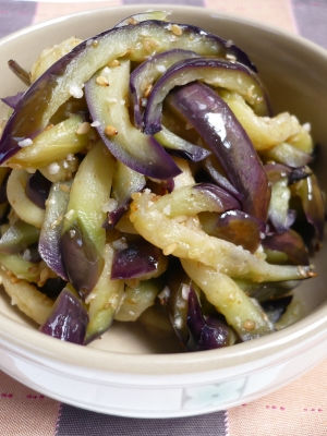 夏のナムル カジナムル 茄子のナムル