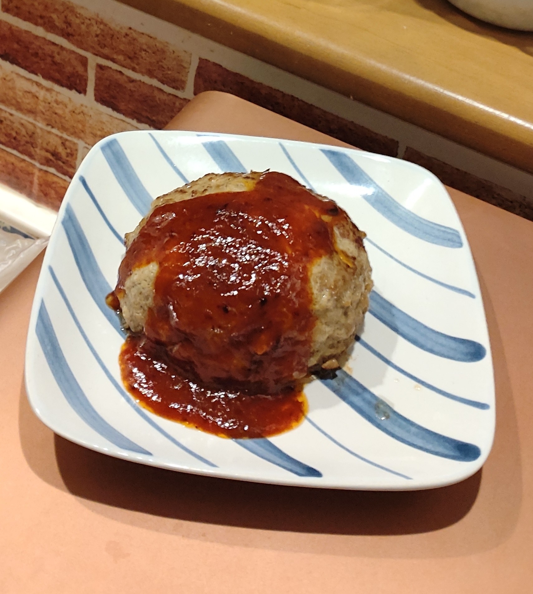 大豆入りハンバーグ