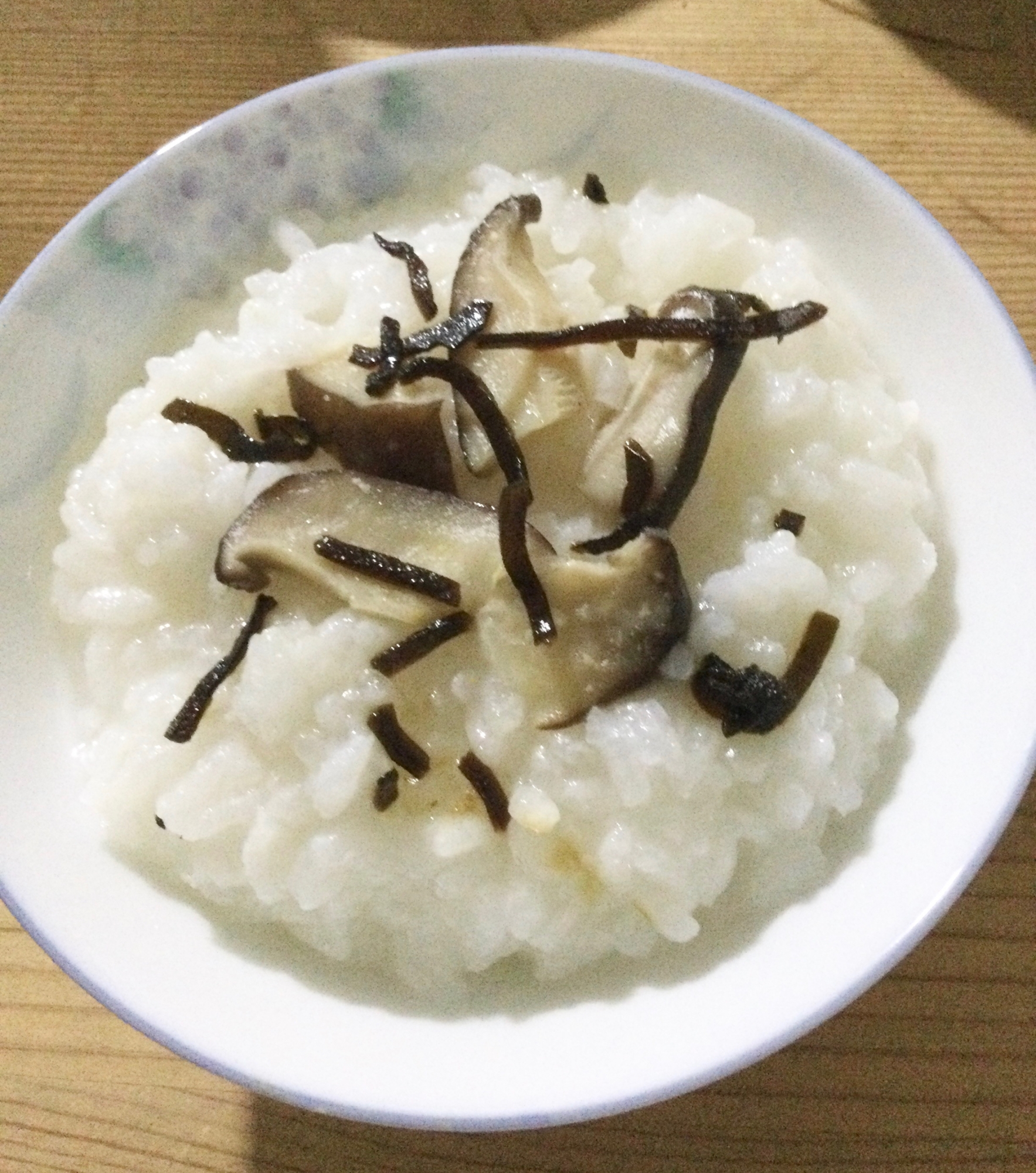 椎茸の味噌煮塩昆布丼♪(˘͈ᵕ ˘͈ *)