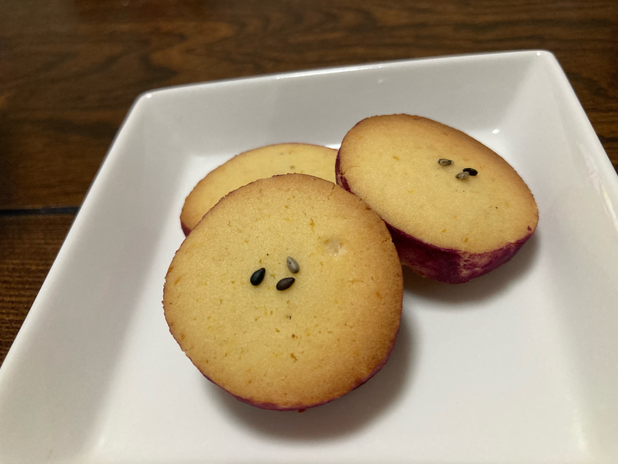 見た目もさつまいも！優しいさつまいもクッキー！