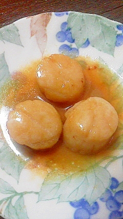 ほたてのバター醤油炒め