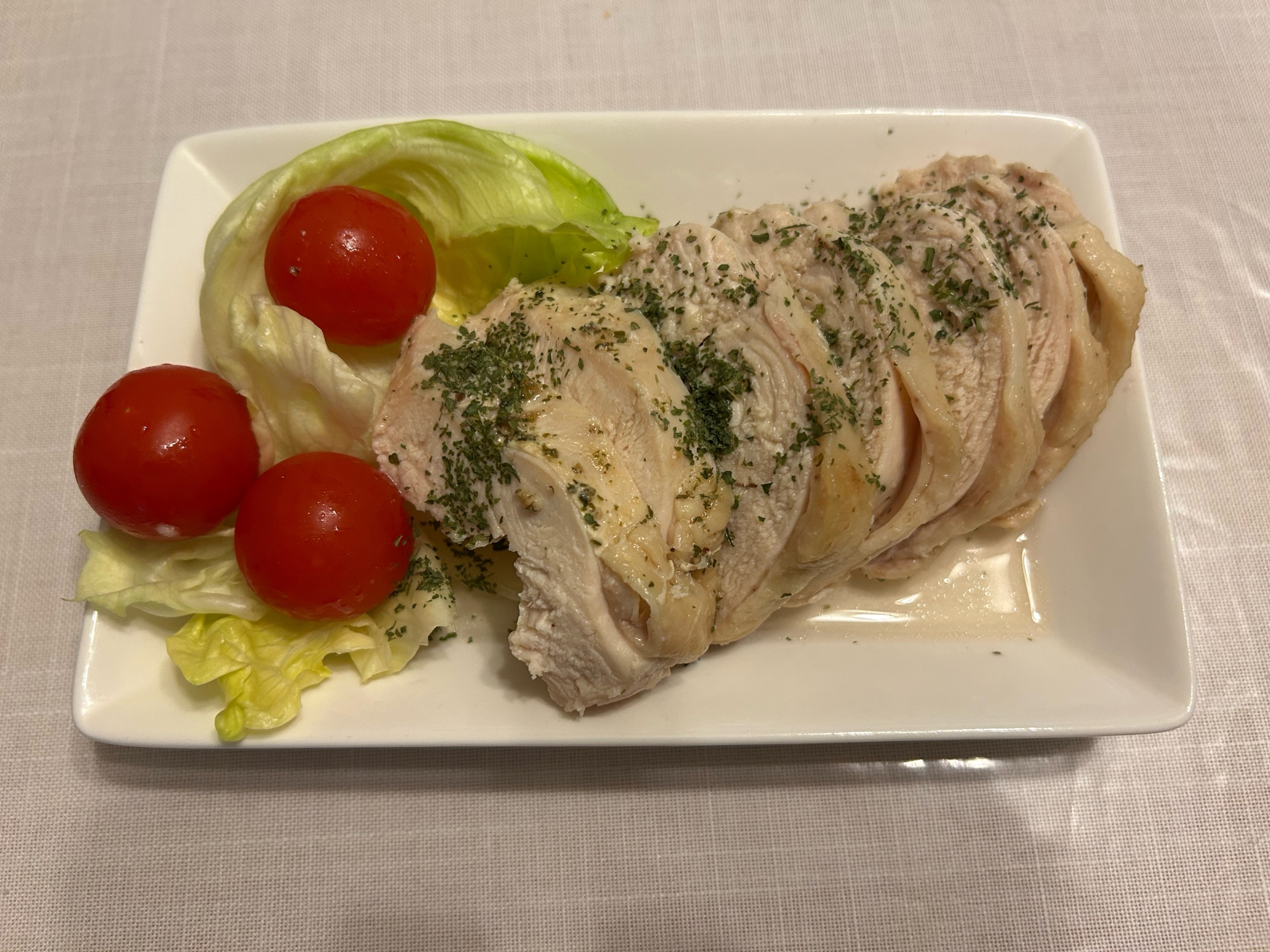 ＊アイラップで簡単サラダチキン＊