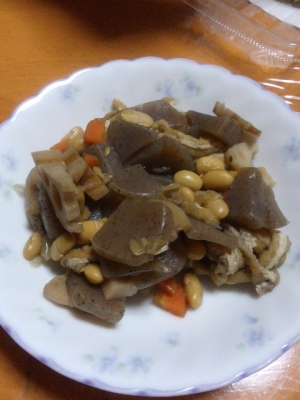 大豆の煮物(具だくさん）