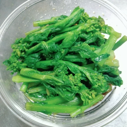 菜の花の白だしからし和え＋＋