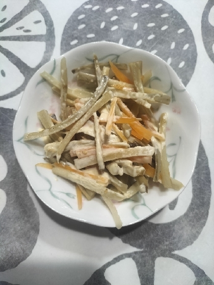 ごぼうマヨサラダ˖✧˖°