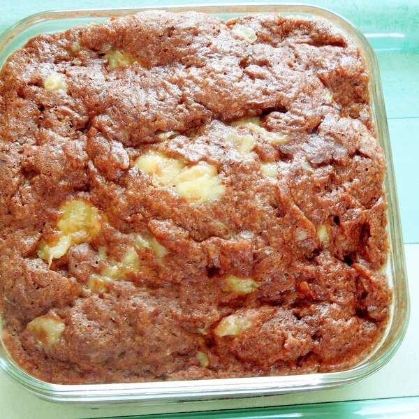 レンジで簡単 ホットケーキミックスバナナブラウニー レシピ 作り方 By 京桜 楽天レシピ レンジで簡単 ホットケーキミックスバナナブラウニー レシピ 作り方 By 京桜 楽天レシピ