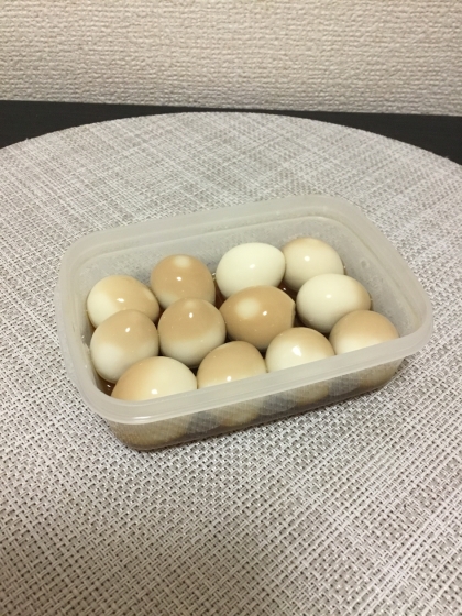 うずらの卵☆麺つゆ漬け