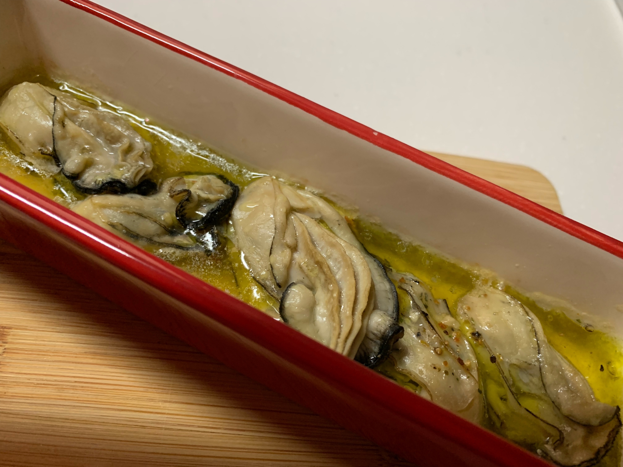 ほりにしで 牡蠣のアヒージョ