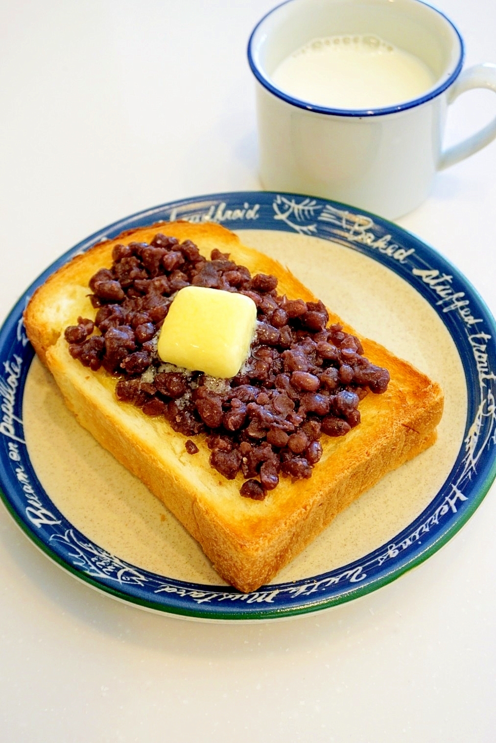 素敵な甘味&塩味のコラボ!あんバタートースト