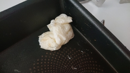 生姜シロップの白身のオムレツ