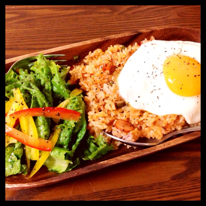 簡単!ナシゴレン風。