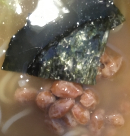 海藻ピリ辛納豆ラーメン＋＋