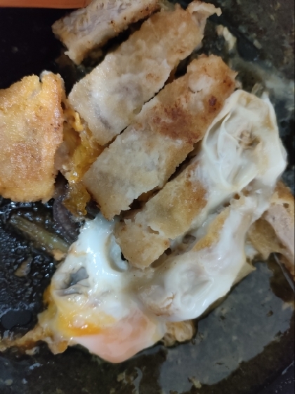 簡単!!だしの素でカツ丼だし✿