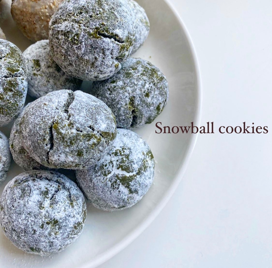 抹茶スノーボール レシピ 作り方 By Umai 楽天レシピ 抹茶スノーボール レシピ 作り方 By Umai 楽天レシピ