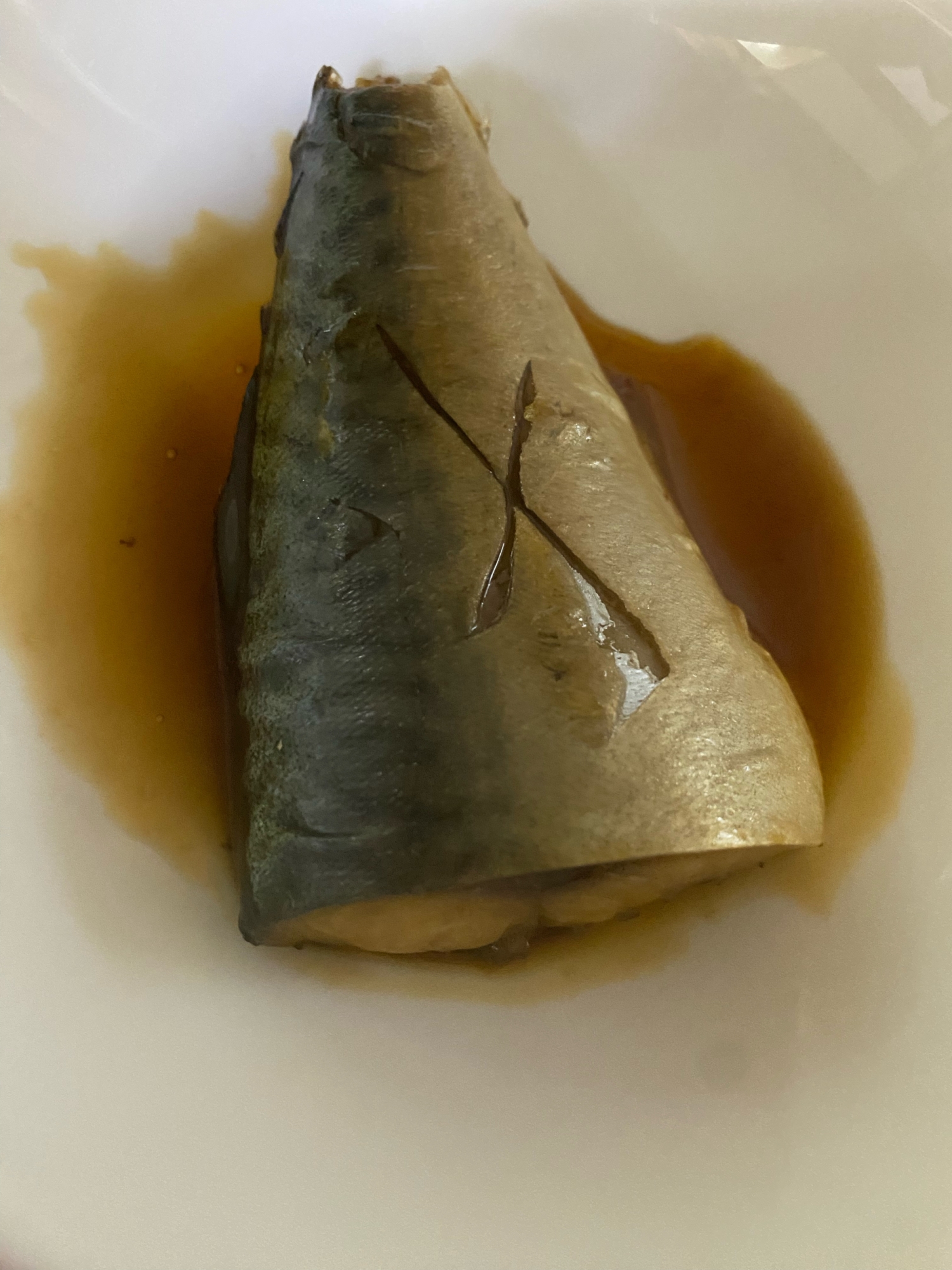 しょうがを使わないサバの醤油煮