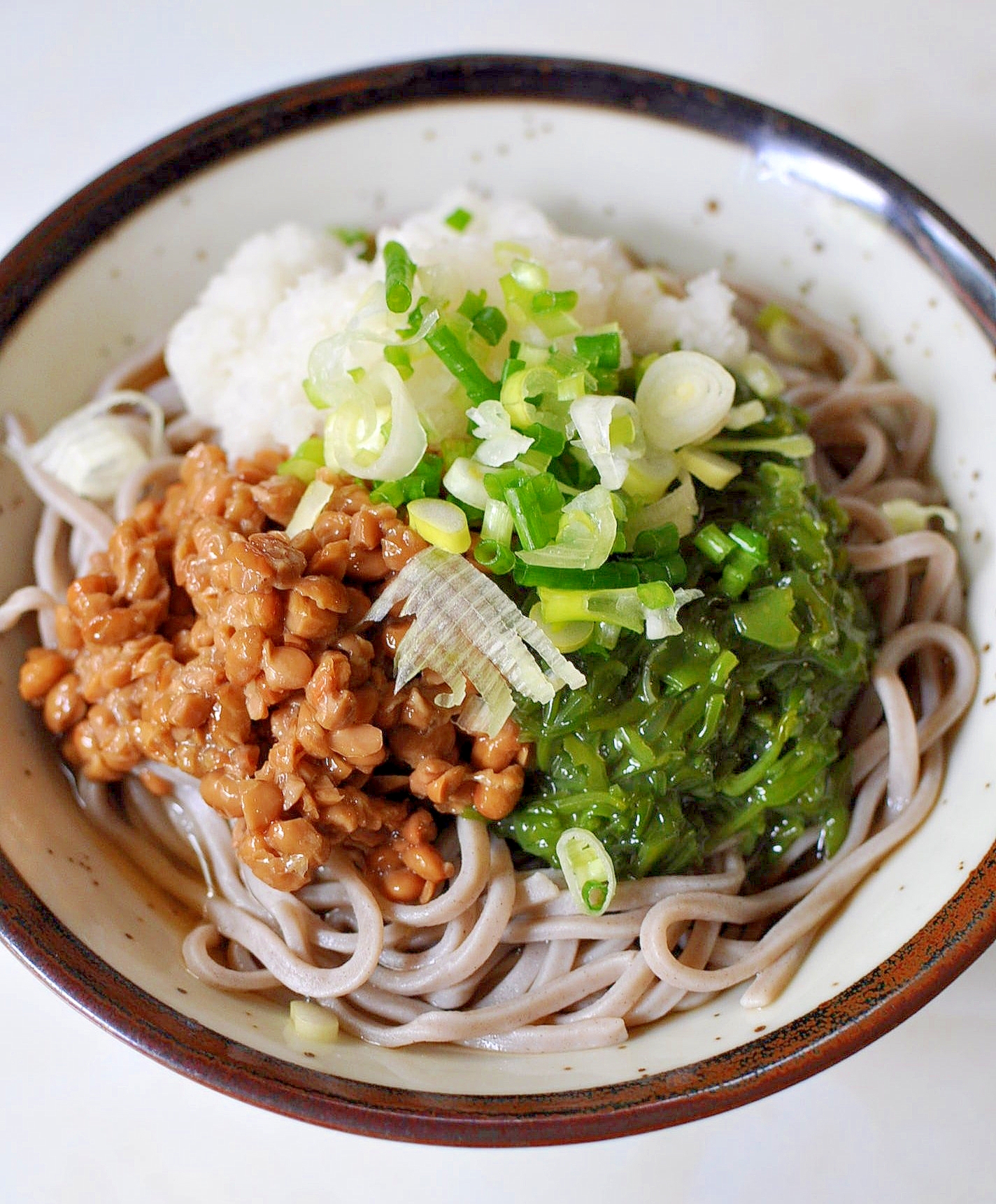 めかぶ納豆おろしそば レシピ 作り方 By ねこすけ 楽天レシピ