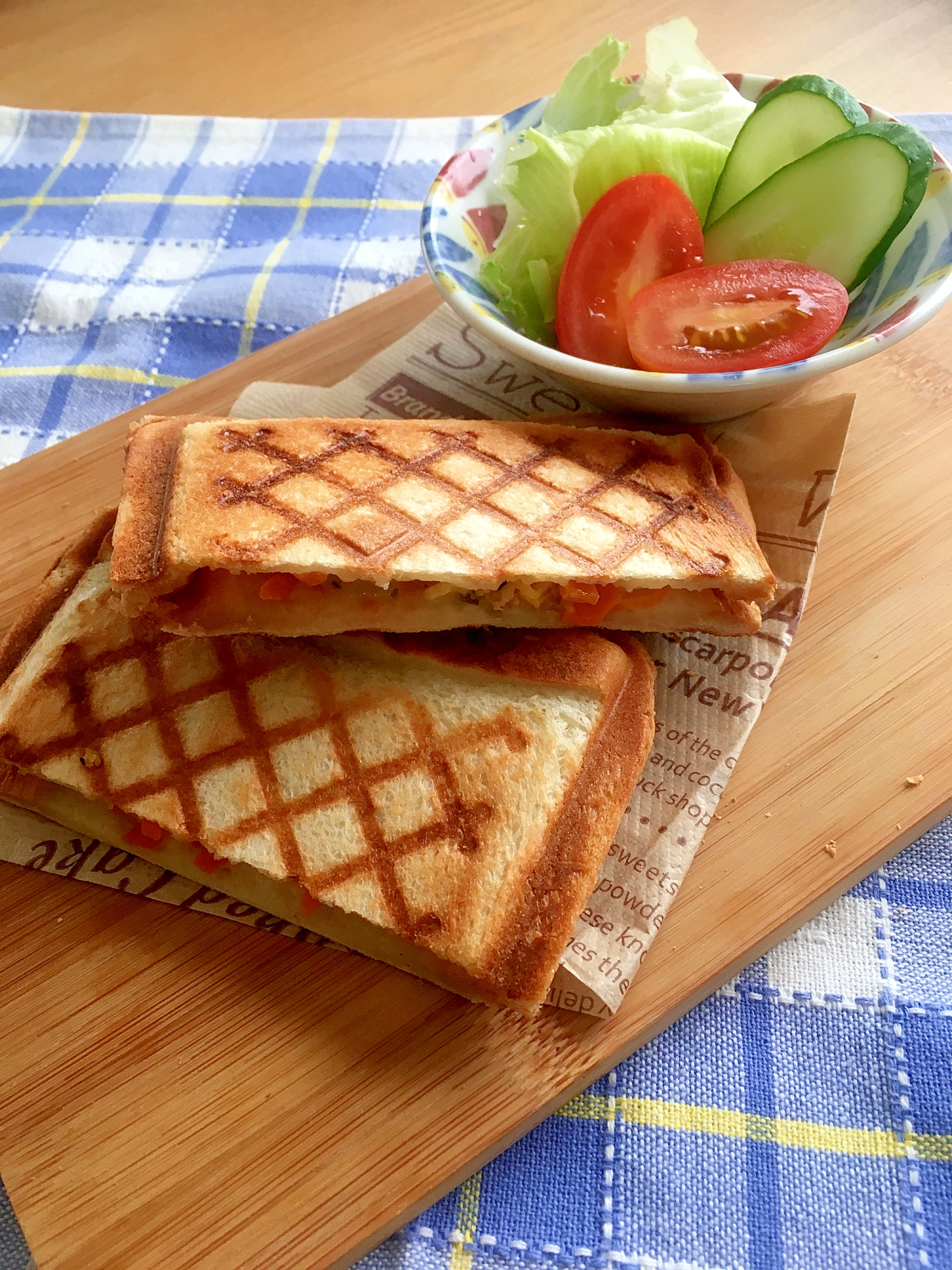 簡単 にんじんしりしりとチーズのホットサンド レシピ 作り方 By Cherry05 楽天レシピ 簡単 にんじんしりしりとチーズのホットサンド レシピ 作り方 By Cherry05 楽天レシピ