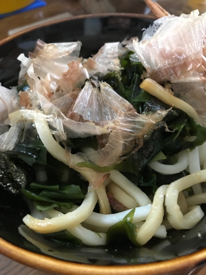 超簡単★ひとり家ランチ用ぶっかけうどん