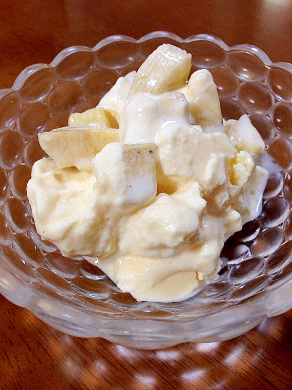 バナナヨーグルトアイス レシピ 作り方 By Tukuyo93 楽天レシピ