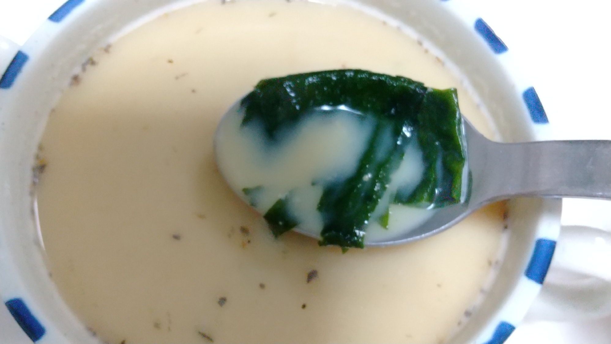 ワカメたっぷり味噌ポタージュスープ レシピ 作り方 By はらぺこりーなゴーゴー 楽天レシピ ワカメたっぷり味噌ポタージュスープ レシピ 作り方 By はらぺこりーなゴーゴー 楽天レシピ