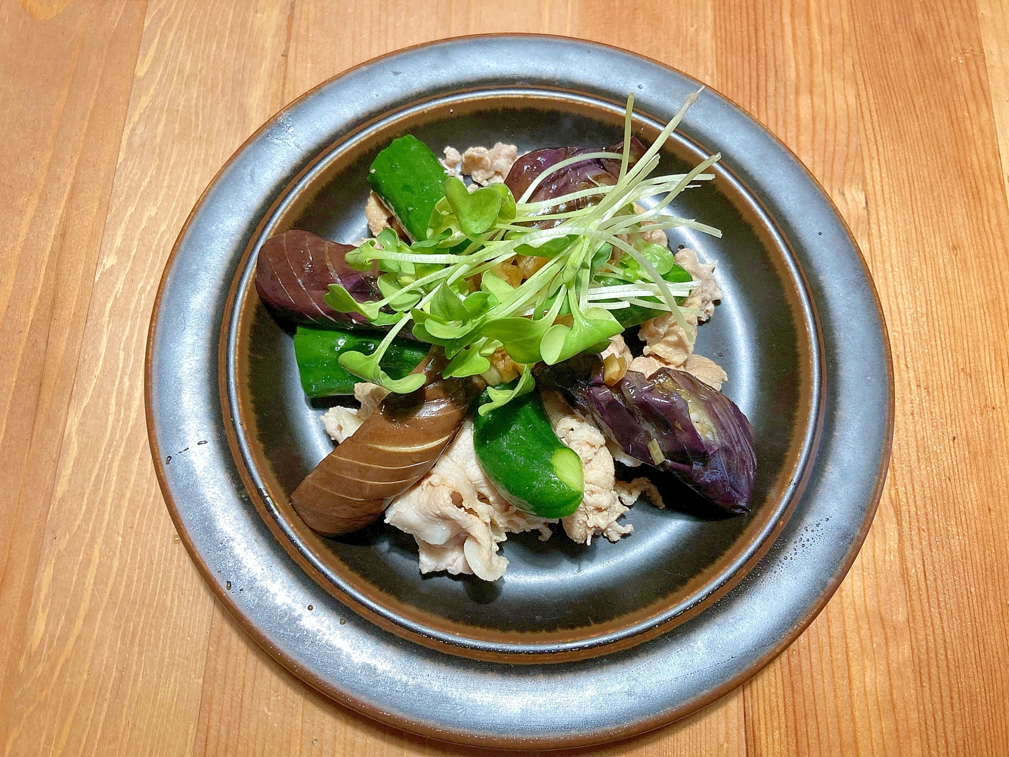 なすときゅうりと豚肉のねぎサラダ レシピ 作り方 By めいてぃ 楽天レシピ なすときゅうりと豚肉のねぎサラダ レシピ 作り方 By めいてぃ 楽天レシピ