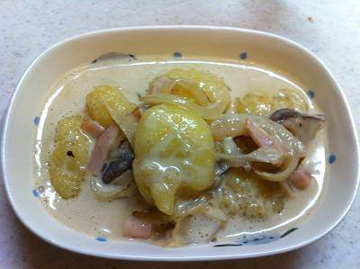 濃厚で美味しかったです。
ニョッキは手作りしました。
パスタソースとしてもいけますね♪

ありがとうございました。